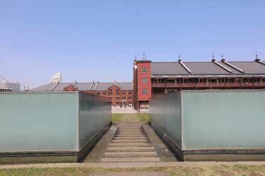 Kırmızı tuğla ambar Yokohama City