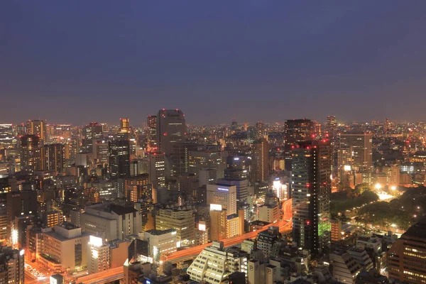 Ilumina la vista de Tokyo Cityscape con Tokyo Tower —  Fotos de Stock