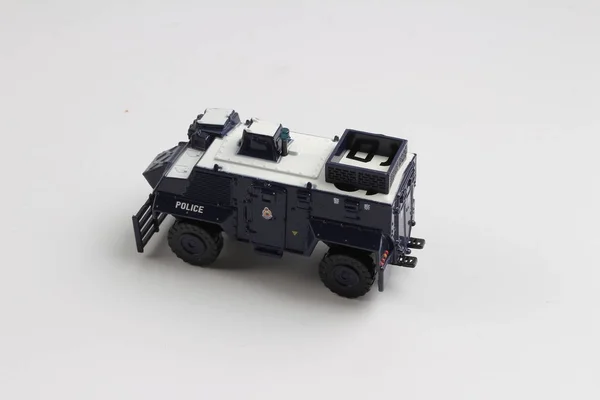 Das spielzeug der hk polizei panzerwagen — Stockfoto