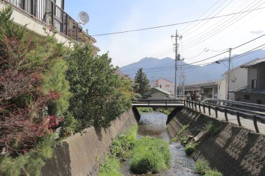 Shimo Yoshida ilçeleri Yamanashi 