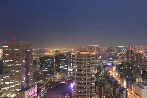 Tokyo cityscape Hamamatsucho Dünya Ticaret Merkezi