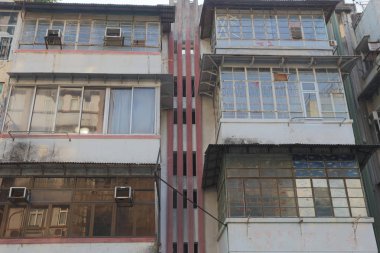 Tong lau eski ev şek Kip Mei 