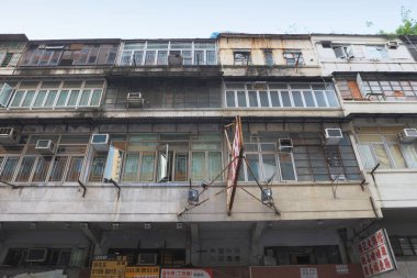 Tong lau eski ev şek Kip Mei 