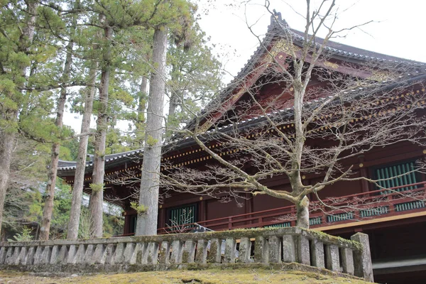 O telhado no santuário Nikko Toshogu — Fotografia de Stock