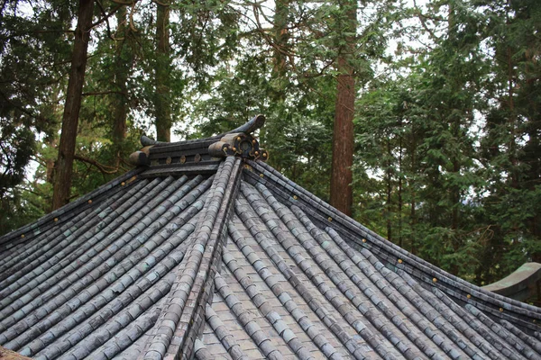 Η στέγη στο Nikko Toshogu ιερό — Φωτογραφία Αρχείου