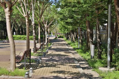 Bermuda Park, Tung Chung bölgesinde, hong kong 