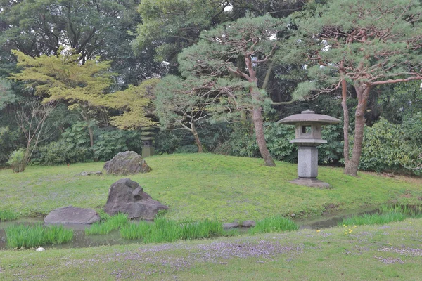 Tokyo Hamarikyu bahçeleri — Stok fotoğraf