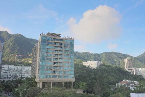 구 룡 통에서 현대 부동산의 도시 보기 — 스톡 사진