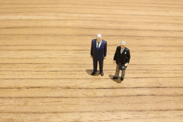 bir sahnede busines insanların