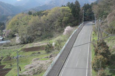 Tren Yamanashi, peyzaj, görüntülemek