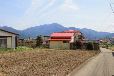 Shimo Yoshida ilçeleri Yamanashi 