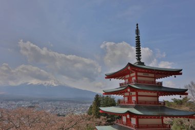 Chureito Pagoda adlı Arakura Sengen Tapınak