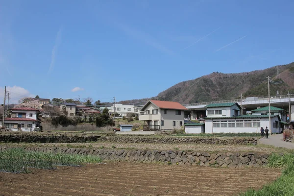 Shimo Yoshida ilçeleri Yamanashi — Stok fotoğraf