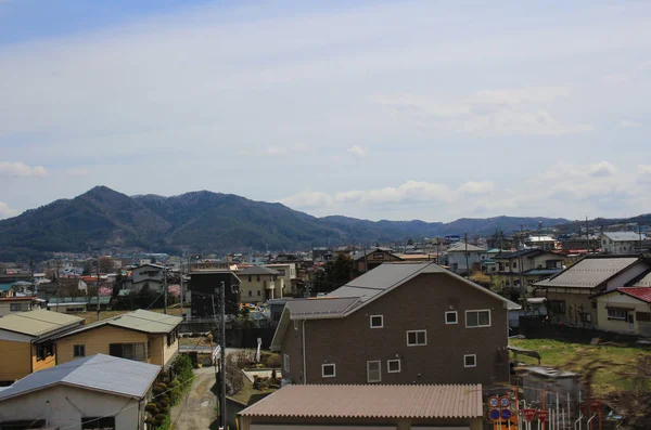 A Yamanashi a várost menekülsz — Stock Fotó