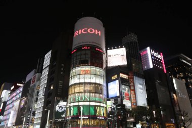  Ginza alışveriş alanı dönüm noktası.