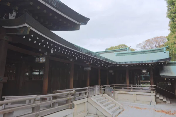 渋谷の明治の神道の日本のお寺 — ストック写真