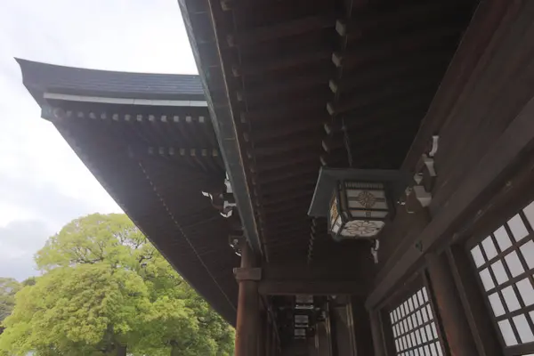Santuario Meiji situato a Shibuya, Tokyo — Foto Stock