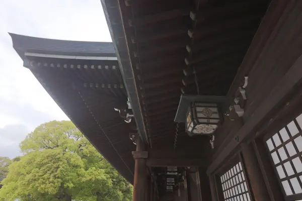 Meiji Shrine gelegen in Shibuya, Tokyo — Stockfoto