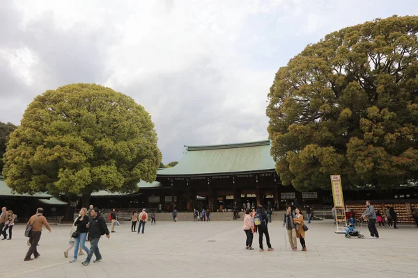 Meiji shinto japanischer Tempel in shibuya japan — Stockfoto