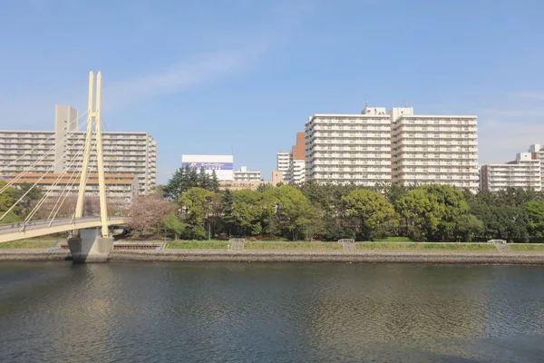 Obszarze Shinagawa w Tokio, Japonia — Zdjęcie stockowe