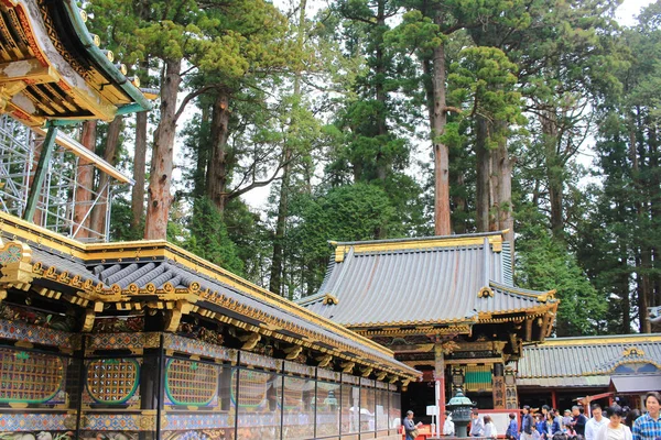 Πύλη στο Nikko site δελέασαν κόσμο, Nikko, Ιαπωνία — Φωτογραφία Αρχείου