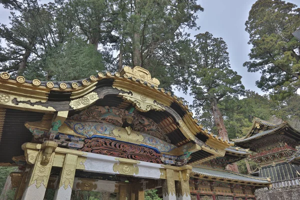 Tosho-Gu Shinto tapınağın bir parçası. — Stok fotoğraf