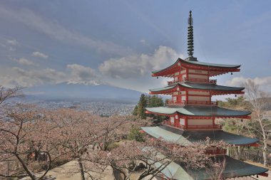 Chureito Pagoda adlı Arakura Sengen Tapınak