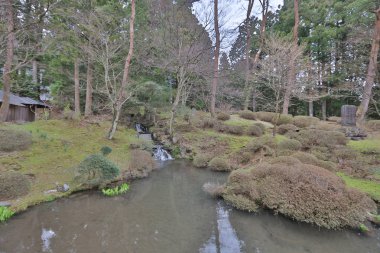 sanbutsu Tapınağı'nda Bahçe