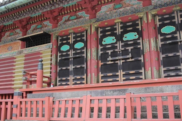 Santuário no Templo de Rinnoji Nikko Japão — Fotografia de Stock