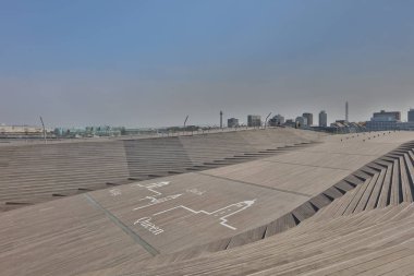 Japonya'da köprü manzara