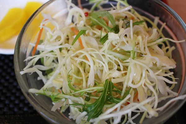 Çanak ile sebze salatası — Stok fotoğraf