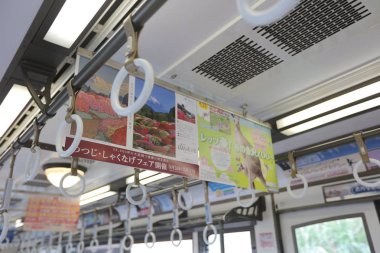 İnsanlarla od satır Kamakura içinde yolculuk, 