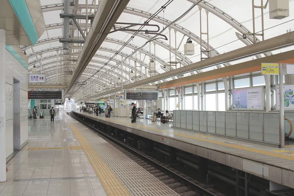 Na stacji Nippori 2016 — Zdjęcie stockowe