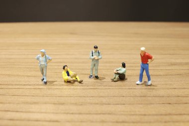 Grup Mini seyahat rakamlar Bagaj ile