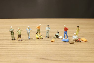 Grup Mini seyahat rakamlar Bagaj ile