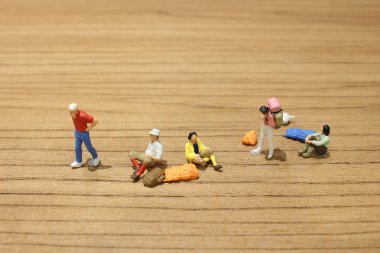 Grup Mini seyahat rakamlar Bagaj ile