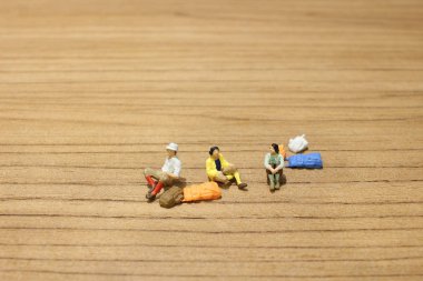 Grup Mini seyahat rakamlar Bagaj ile