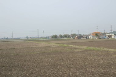 kırsal trenle görünümünü 