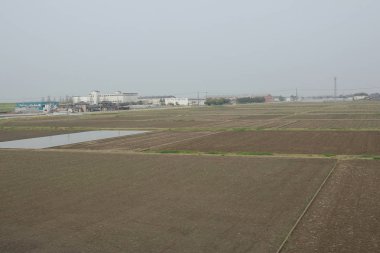 kırsal trenle görünümünü 