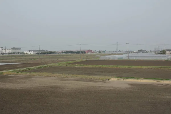 Vista del feild en tren —  Fotos de Stock