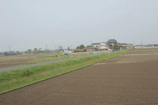 Vista del feild en tren —  Fotos de Stock