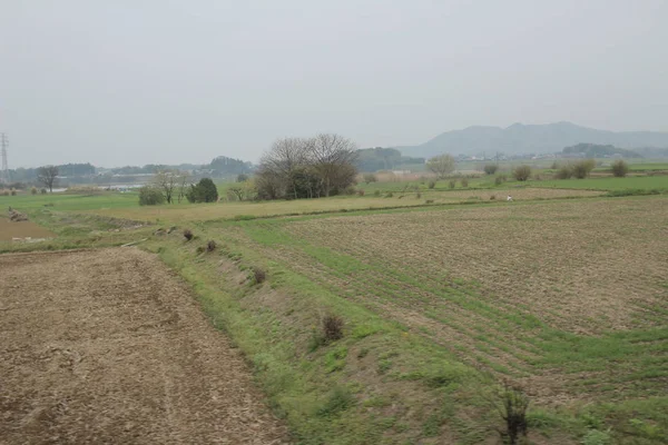 kırsal trenle görünümünü 