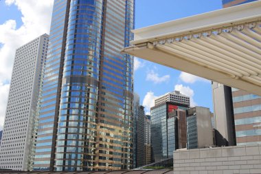 Modern Binası peyzaj hong Kong