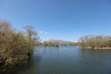 Hokkaido, Japonya 2017 Onuma parkta