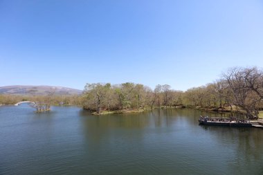 Hokkaido, Japonya 2017 Onuma parkta