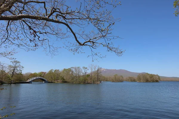 Hokkaido, Japonya 2017 Onuma parkta