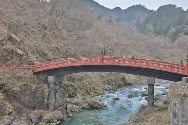 shinkyo bridge içinde nikko, Japonya