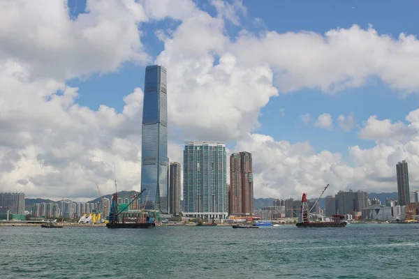 Belcher Bay ,Victoria Harbour at hong kong — Stock Photo, Image