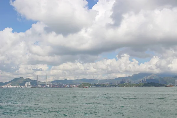 gün zaman Belcher Bay, HK görünümü