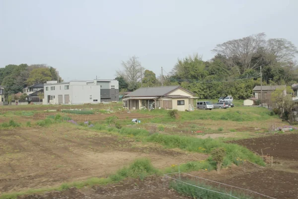 kırsal trenle görünümünü 